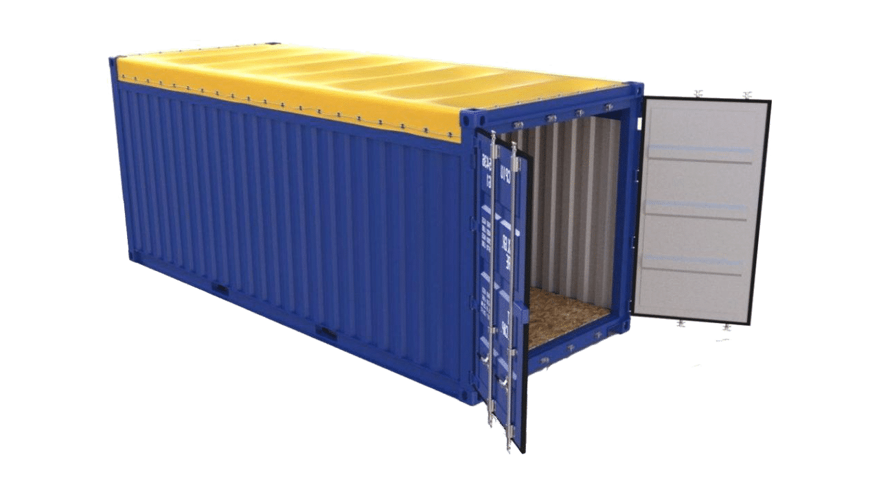 20英尺开顶集装箱