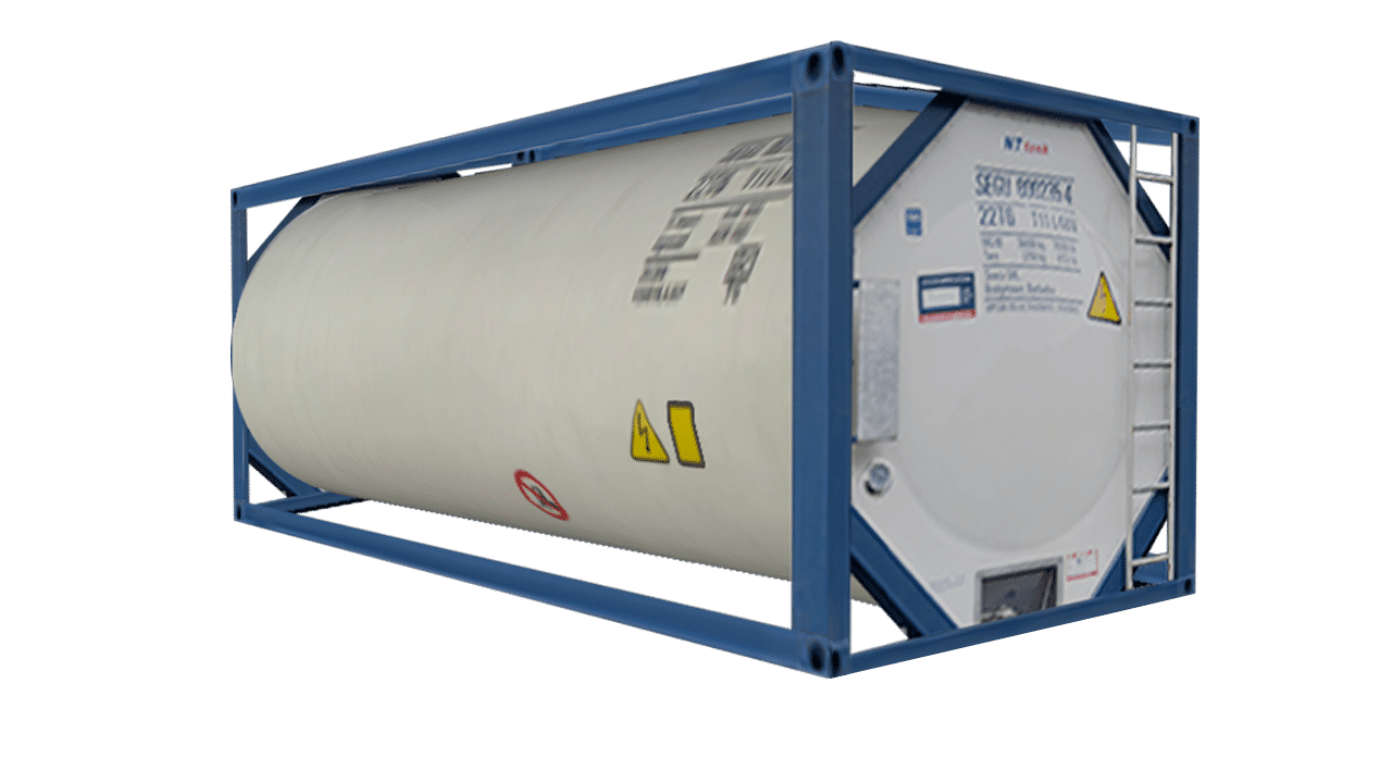 20英尺罐式集装箱