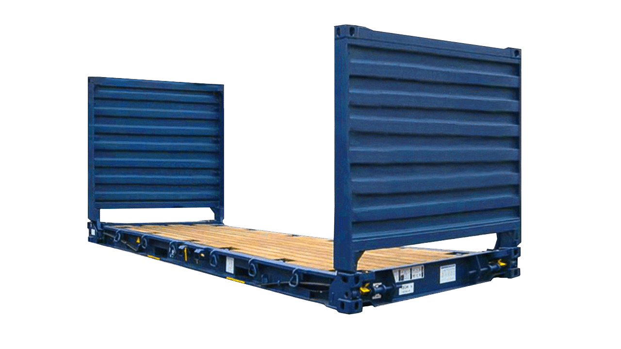 40英尺框架集装箱